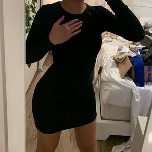 Tight Black Mini Dress